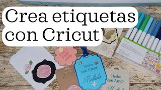 Crea etiquetas personalizadas con Cricut!