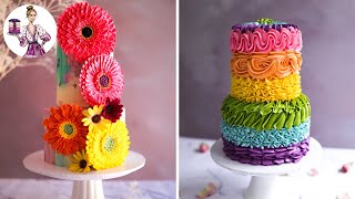 Amazing Tasty Cake Decorating Ideas | 11 Cakes in 11 Minutes! | Russian Nozzles | Wilton Tips