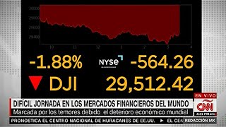 CNN Redacción Con Gabriela Frías: Jornada Difícil En Los Mercados Por Temores De Recesión - 9/23/22