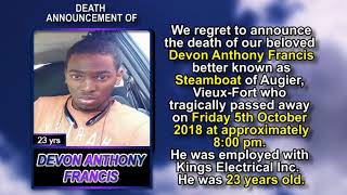 Devon Anthony Francis medium