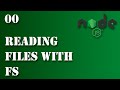 NODE JS 00 - How to read text file with FS