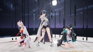 【MMD】『妄想疾患■ガール/Mousou Shikkan ■ Girl』ニェン 年 Nian リィン 令 Ling シー 夕 Dusk【アークナイツ/明日方舟/Arknights】2160p 4K