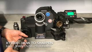 How to Sharpen Drills on your XT3000