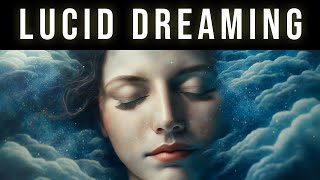 Lucid Dreaming Music (No Headphones) | Go Into A Deep REM Sleep | Lucid Dream Music Black Screen
