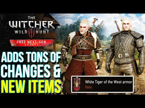 Witcher 3 Next Gen Upgrade – Don't Miss These New ARMOR & Weapons (Witcher 3 Next Gen Review)