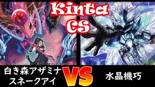 【kinta CS】決勝トナメ2回戦 白き森アザミナスミススネークアイ vs クリストロン