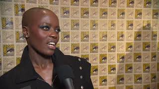 Florence Kasumba 'Black Panther: Wakanda Forever' Interview at 2022 San Diego Comic Con