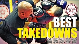 3 EASY Takedowns That WORK on Anyone in Wing Chun, San Da, & MMA