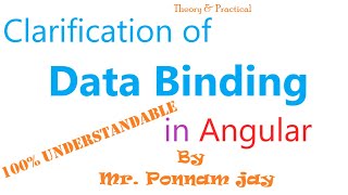 S6. Master Angular Data Binding | Complete Guide with Theory & Practice by Ponnam Jay