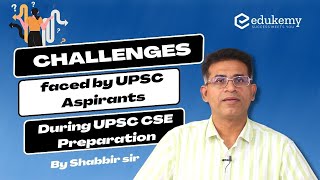 Challenges faced by UPSC Aspirants During UPSC CSE Preparation by Shabbir A Bashir | Edukemy