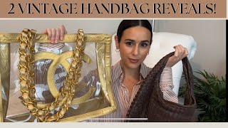 DOUBLE VINTAGE LUXURY HANDBAG REVEAL | Vintage Chanel | Vintage Bottega Veneta | Hawkeye Vintage