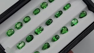 Natural Tsavorite Garnet - {Origin Burma} Stock #tsavorite #tsavoritegarnet #garnet