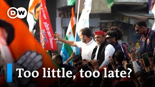 As elections loom, India's main opposition party scrambles to turn the tide I DW News