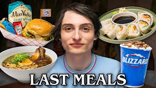 Stranger Things' Finn Wolfhard Eats His Last Meal