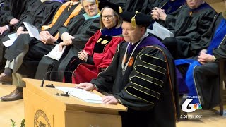 ISU President Has Inauguration