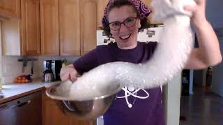 Kitchen Science Bubble Snakes!