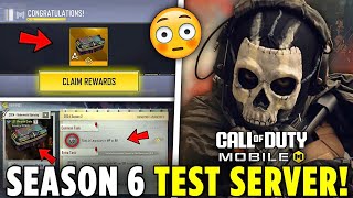 *NEW* Season 6 Test Server + LST Weapon Crate & Huge Teasers Coming! Cod Mobile!