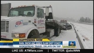 Ferocious Storm Strikes on Busy Travel Day