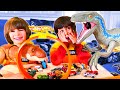 DESAFIO DANI y EVAN HOT WHEELS BLUE SUPER COLOSSAL Jurassic World