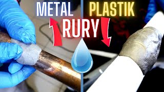 Klej do uszczelniania rur wodnych metalowych i plastikowych METALFIX