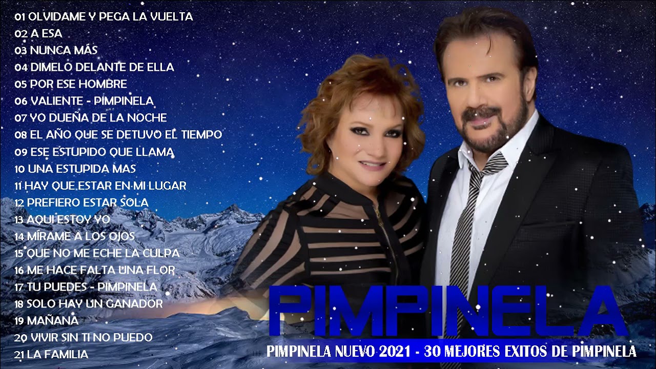 PIMPINELA NUEVO 2021 - 40 MEJORES EXITOS DE PIMPINELA - FULL ALBUM ...