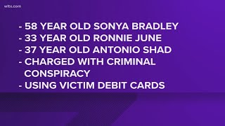 Three charged for exploiting vulnerable adult