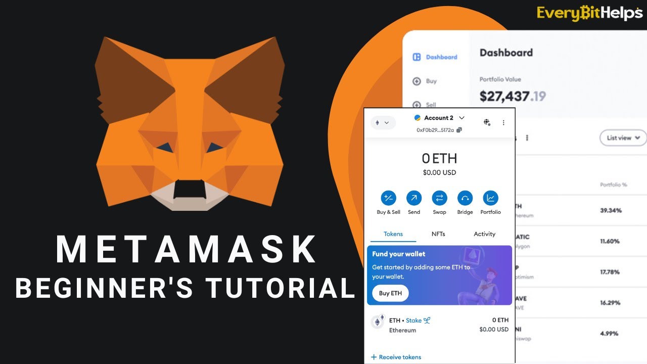 Metamask Tutorial Beginner Guide On How To Step Up Use Metamask