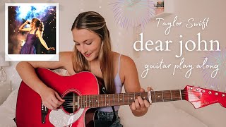 Taylor Swift Dear John Guitar Play Along - Speak Now // Nena Shelby