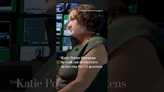 Katie Porter threatens to walk out of interview