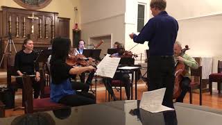 Serenade for Nine Instruments by Byron Adams performed by the Rainbow Chamber Players