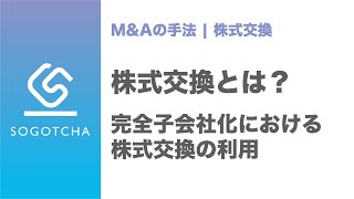 株式交換による完全子会社化のスキーム【M\u0026Aのプロが解説】