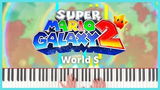 World S - Super Mario Galaxy 2 | Piano Cover (+ Sheet Music)