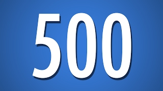 500 Second Countdown Timer