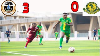 YANGA WAKUBALI KICHAPO 3 - 0 DHIDI YA KMC