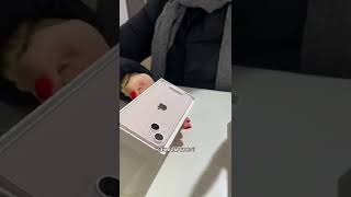 Распаковка Iphone 13 в розовом цвете🔥