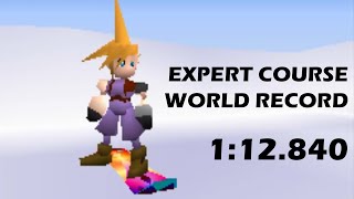 FFVII - Snowboarding Expert WR in 1:12.840 [4-8Live]