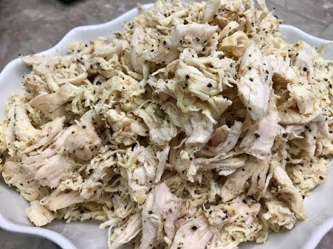 How I boil and Shred My Chicken With Raihana's Cuisines How I boil and Shred My Chicken With Raihana's Cuisines