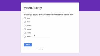 Randomize Answer Options for Google Forms