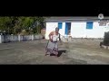 grand master arunachalam take morning practise by flexible sword in silambam martial art