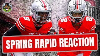 Ohio State Football - Spring Rapid Reaction (Late Kick Cut)