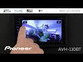 how to pioneer avh 110bt backup camera setup