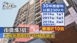 【TVBS】市值漲三倍！　文林苑都更住戶拉郝看新家