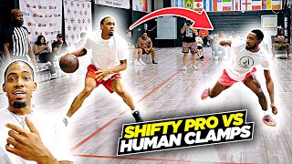 SHIFTY PRO Guard Faces Lockdown Defender In 1v1 | Corey Sanders vs Mike