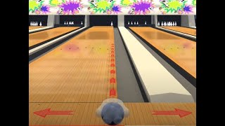 あつまれBOWLING：ダックピン通し　スコア100　スペア2　スプリット多発　 #あつまれBOWLING #ボウリング