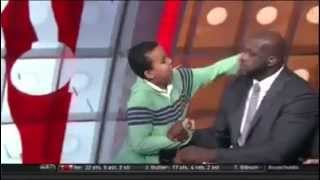 Shaq Gets Sucker Punched in the Face by a Kid (Dennis Scott's Son)