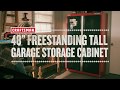 2000 Series 48-IN. Wide Freestanding Tall Garage Storage Cabinet | Tool Overview