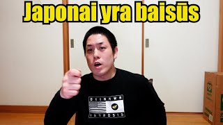 To nedarykite Japonijoje, nes japonai yra baisūs