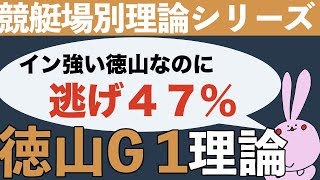 【ボートレース】予想フローチャートあります！徳山G１理論　ドリーム戦チャレンジもあります！