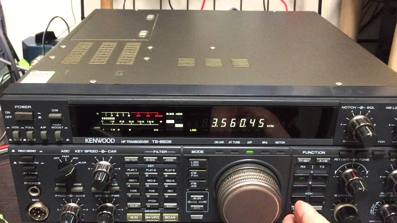 TS-850S 再修理 【2016/01/13】 - YouTube