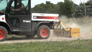 UTV Hitchworks - The Farmboy HD operating a box blade on the Bobcat Toolcat 5600